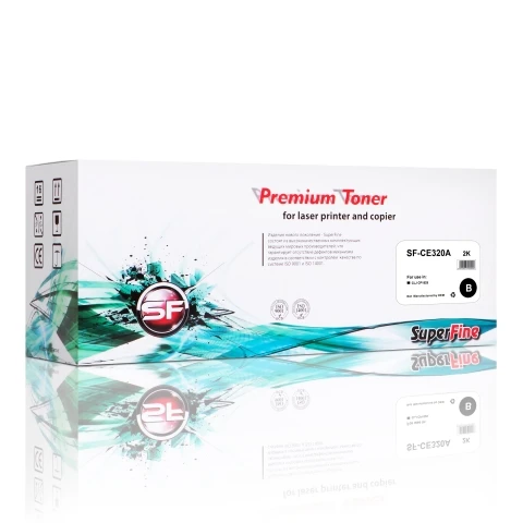 Картридж HP CE320A, Black 2K (SuperFine)