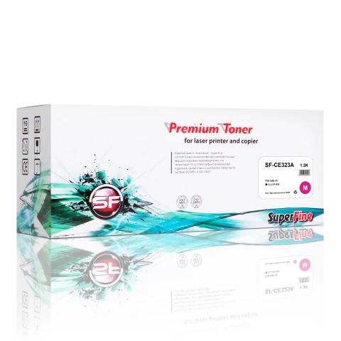 Картридж HP CE323A, Magenta 1.3K (SuperFine)