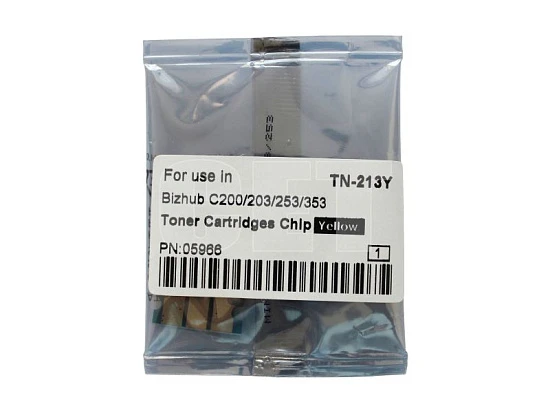 Чип картриджа для KONICA MINOLTA Bizhub C200 (CET) Yellow, (WW), (унив.), CET5966