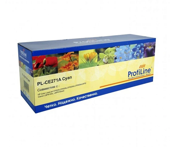 Картридж HP CE271A (№650A) Cyan 15K (ProfiLine)
