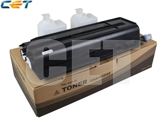 Тонер-картридж + бункер отработки (PK2/PK3, без чипа) TK-475 для KYOCERA FS-6025MFP (CET), 520г, 