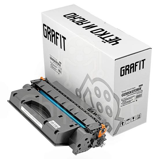 Картридж универсальный HP CE505X/CF280X/Canon 719H, 6.5K, Grafit