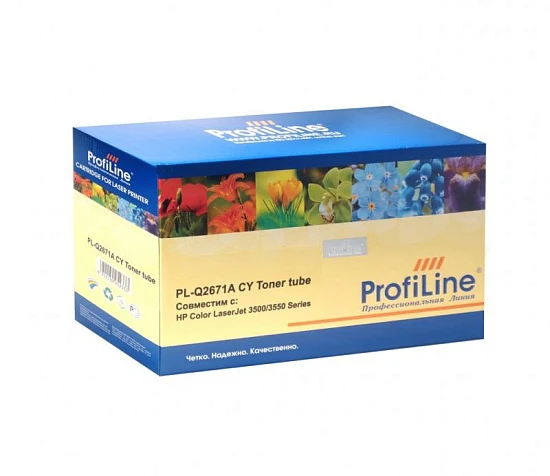 Картридж HP Q2671A (№309A) Cyan 4K (ProfiLine)