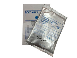 Девелопер DV-614C для KONICA MINOLTA Bizhub PRO C1060L, PRESS C1060/C1070/C1070P/C71HC (CET) Cyan