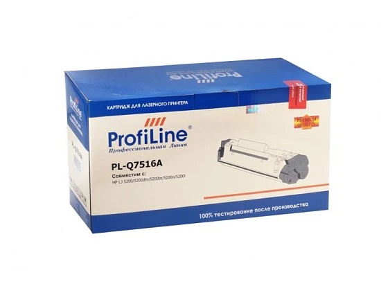 Картридж HP Q7516A/509 (№16A) 12K (ProfiLine)