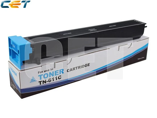 Тонер-картридж TN-611C для KONICA MINOLTA Bizhub C451 (CET) Cyan, 460г, CET7257