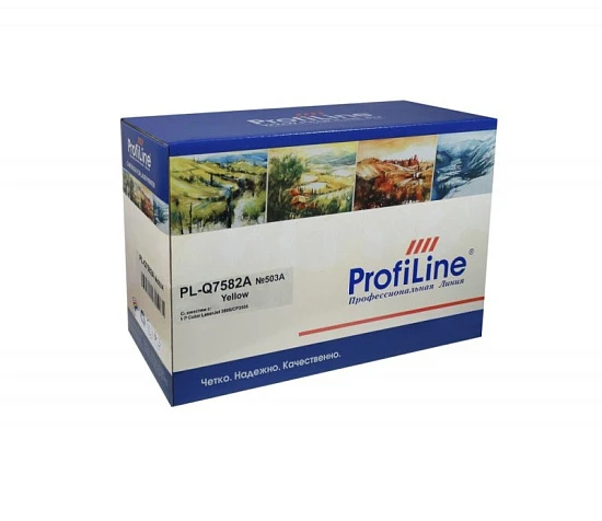 Картридж HP Q7582A (№503A) Yellow 6K (ProfiLine)