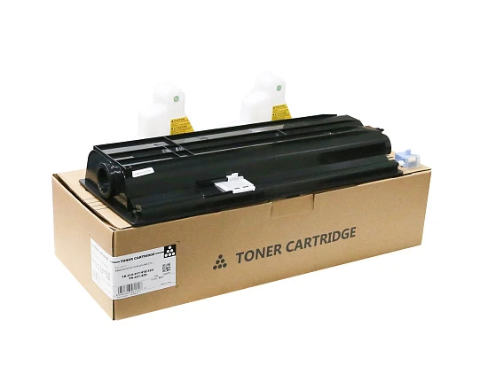 Тонер-картридж +бункер отработки (PK2/PK3, б/чипа) TK-410 для KYOCERA KM-1620 (CET), 870г, (унив.),
