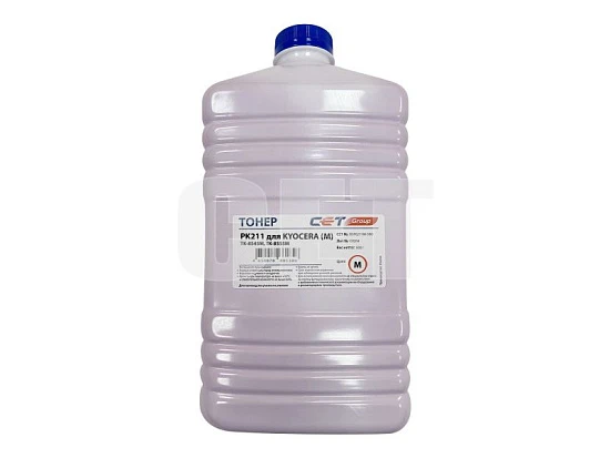 Тонер PK211 TK-8545M, TK-8555M для KYOCERA TASKalfa 5054ci/6054ci (Japan) Magenta, 500г/бут