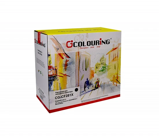 Картридж HP CF281X (№81X) 25K (Colouring)