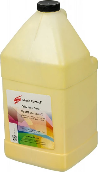 Тонер для Kyocera TK-895, Yellow, 1кг, Static Control