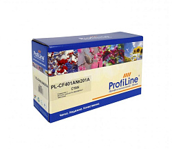 Картридж HP CF401A (№201A) Cyan 1.4K (ProfiLine)