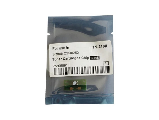 Чип картриджа для KONICA MINOLTA Bizhub C250/C252 (CET) Black, (WW), 20000 стр., CET5691