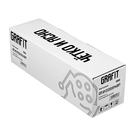 Картридж HP CF230X, Canon 051Н, 4.1K, Grafit