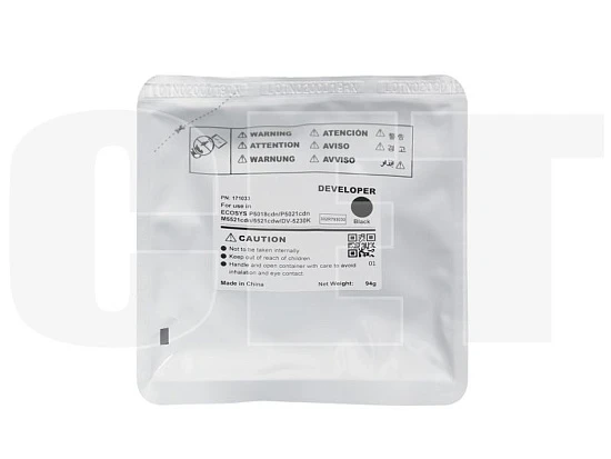 Девелопер DV-5230K для KYOCERA ECOSYS M5521cdn/P5021cdn/M5526cdw (CET) Black, 94г, 100000 стр.