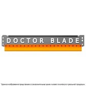 Дозирующее лезвие (doctor blade) для HP LJ P1005/P1505/M1120/P1102/P1606/M1536, с уплотнителем, TMS