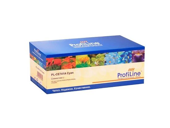 Картридж HP CE741A (№307A) Cyan 7.3K (ProfiLine)