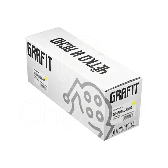 Картридж HP W2032X, Yellow, 6K, без чипа, Grafit