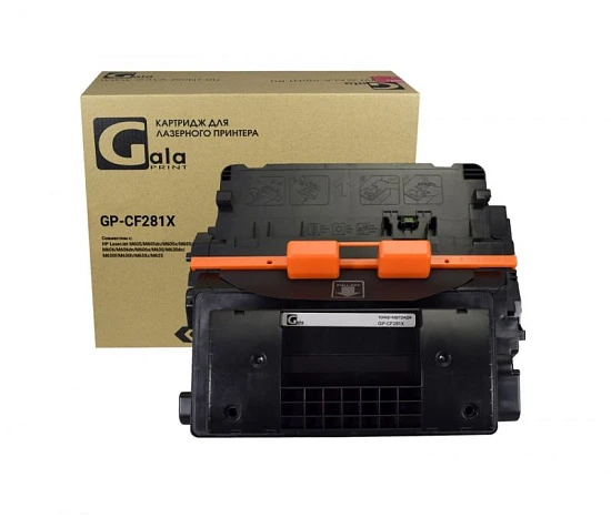 Картридж HP CF281X (№81X) 25K (GalaPrint)