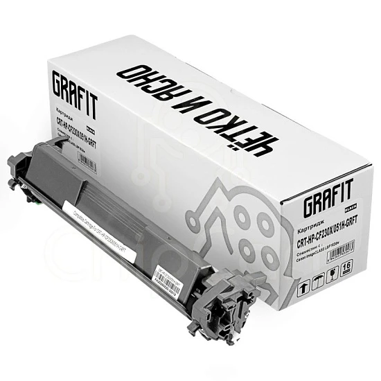 Картридж HP CF230X, Canon 051Н, 4.1K, Grafit