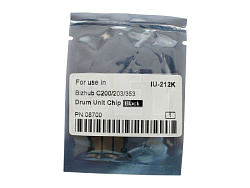Чип драм-юнита для KONICA MINOLTA Bizhub C200 (CET) Black, (WW), (унив.), CET8700