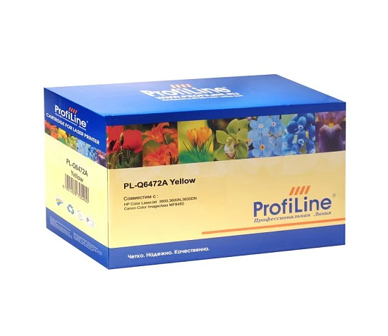 Картридж HP Q6472A/711 (№502A) Yellow 4K (ProfiLine)