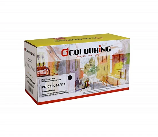 Картридж HP CE505A/719 (№05A) 2.3K (Colouring)