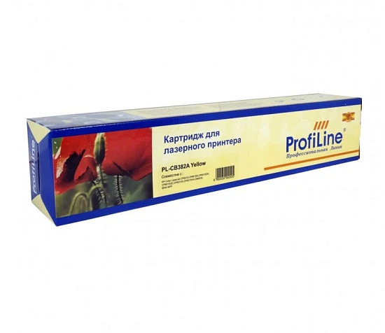 Картридж HP CB382A (№824A) Yellow 21K (ProfiLine)