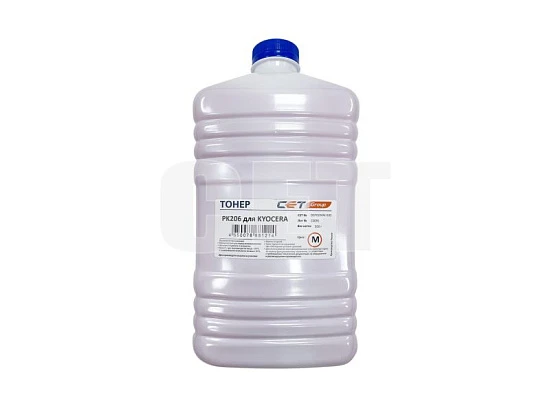Тонер PK206 для KYOCERA ECOSYS M6035cidn (Japan) Magenta, 500г/бут, (унив.), OSP0206M-500
