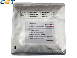 Девелопер для KONICA MINOLTA Bizhub C220/C280/C360 (CET) Magenta, 210г/пак, 114000 стр., CET8434