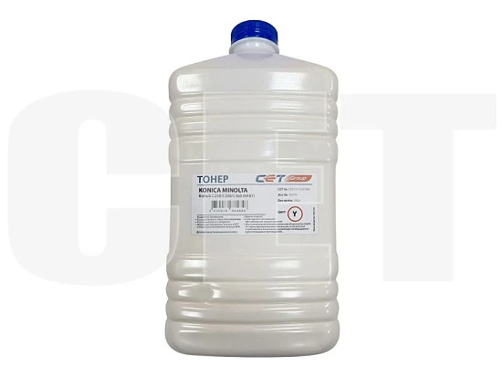 Тонер NF8Y TN-324 для KONICA MINOLTA Bizhub C258/C308/C368 (CET) Yellow, 500г/бут, CET111112Y-500