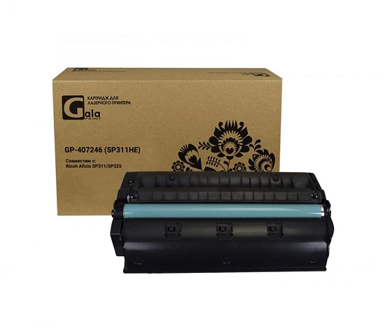 Тонер-картридж GP-407246 SP311HE для принтеров для Ricoh Aficio SP311/SP325 3500 копий GalaPrint
