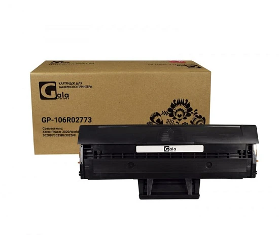 Картридж для Xerox Phaser 3020/WorkCentre 3020/3025, новая прошивка, 1.5K, GalaPrint
