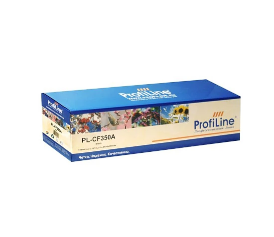 Картридж HP CF350A (№130A) Black 1.3K (ProfiLine)