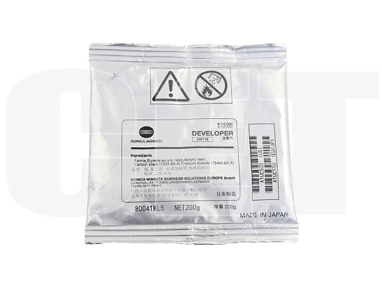 Девелопер DV-116 для KONICA MINOLTA Bizhub 164/184/195/215 (CET), 170г, CET161005