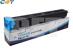 Тонер-картридж TN-611C для KONICA MINOLTA Bizhub C451 (CET) Cyan, 460г, CET7257