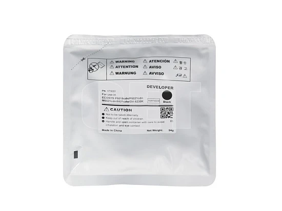 Девелопер DV-5230K для KYOCERA ECOSYS M5521cdn/P5021cdn/M5526cdw (CET) Black, 94г, 100000 стр.