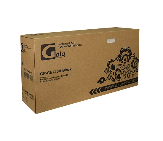Картридж HP CE740A (№307A) Black 7K (GalaPrint)