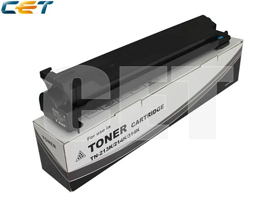 Тонер-картридж TN-213K/214K/314K для KONICA MINOLTA Bizhub C200 (CET) Black, 460г, CET6801