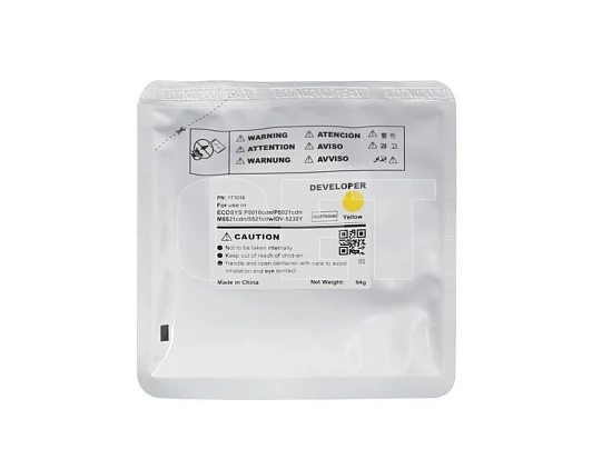 Девелопер DV-5230Y для KYOCERA ECOSYS M5521cdn/P5021cdn/M5526cdw (CET) Yellow, 94г, 100000 стр.