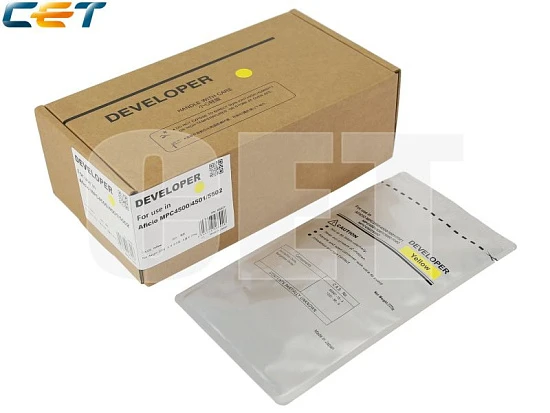 Девелопер для RICOH Aficio MPC4500/4501/5502 (CET) Yellow, 225г, 160000 стр., CET8892Y