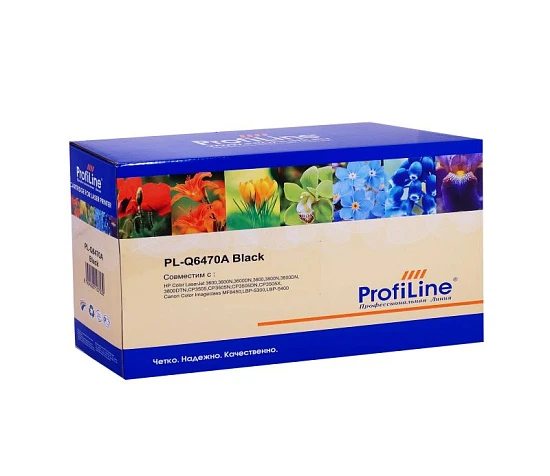 Картридж HP Q6470A/711 (№501A) Black 6K (ProfiLine)