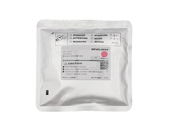 Девелопер для KONICA MINOLTA Bizhub C250i/300i/360i (CET) Magenta, 180г, 1000000 стр., CET171031