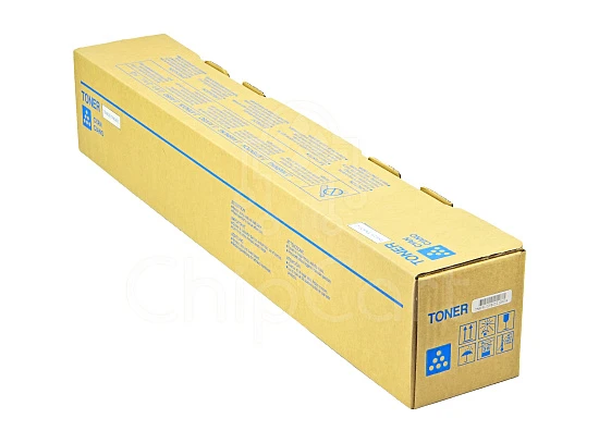 Тонер-картридж TN-619/TN-620 для Konica Minolta C3070/C3080/C1060L, 1100г, OEM тонер, Cyan, Grafit