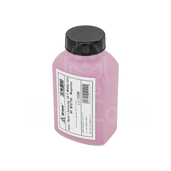 Тонер для Samsung CLT-C406/404, HP W2073A, HG160, Magenta, 100г, Handan