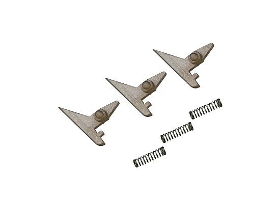 Сепаратор тефлонового вала с пружиной AE04-4072 для RICOH Aficio MP301SP/MP301SPF (CET), CET6197