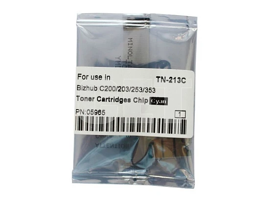 Чип картриджа для KONICA MINOLTA Bizhub C200 (CET) Cyan, (WW), (унив.), CET5965