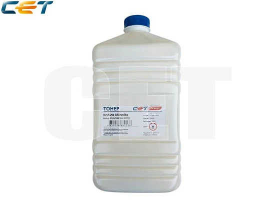 Тонер NF5Y TN-216Y/319Y для KONICA MINOLTA Bizhub C220/280/360 (CET) Yellow, 500г/бут, (унив.)