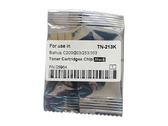 Чип картриджа для KONICA MINOLTA Bizhub C200 (CET) Black, (WW), (унив.), CET5964