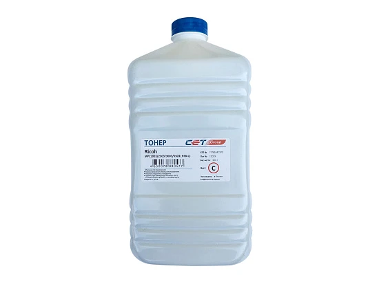 Тонер HT8-C (CPT) для RICOH MPC2003 (Japan) Cyan, 500г/бут, (унив.), CET8524C500